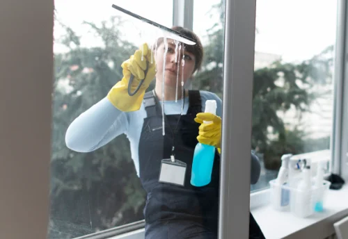Nettoyage de vitres intérieures et extérieures à Camoël